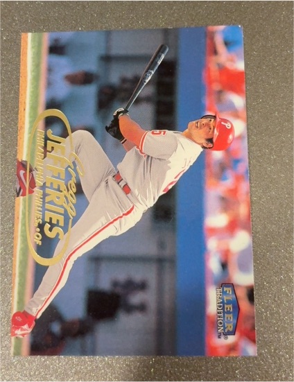 1998 Fleer Tradition #470 Gregg Jefferies — front