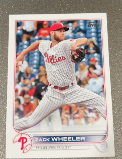 2022 Topps #249 Zack Wheeler — front