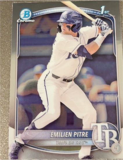 2025 Bowman Chrome Prospects #BCP-83 Emilien Pitre — front