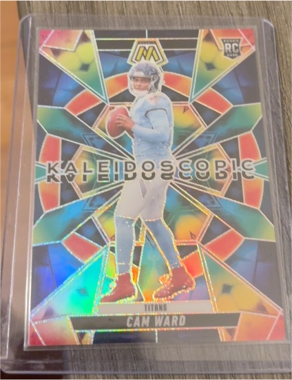 2025 Panini Mosaic Kaleidoscopic RC Cam Ward — front
