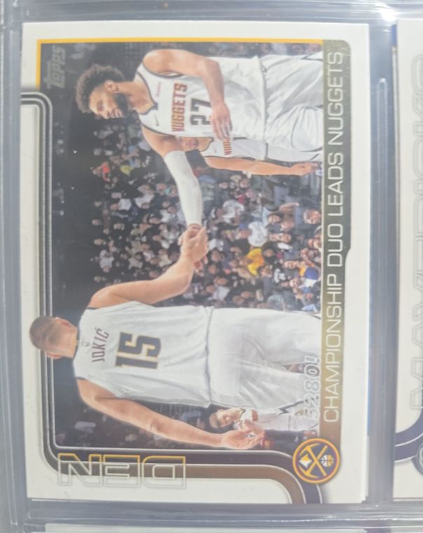 2025-26 Topps #286 5280!: Championship Duo Leads Nuggets — front