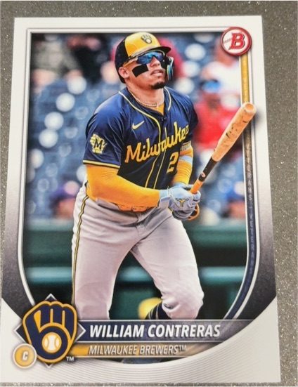 2025 Bowman #70 William Contreras — front