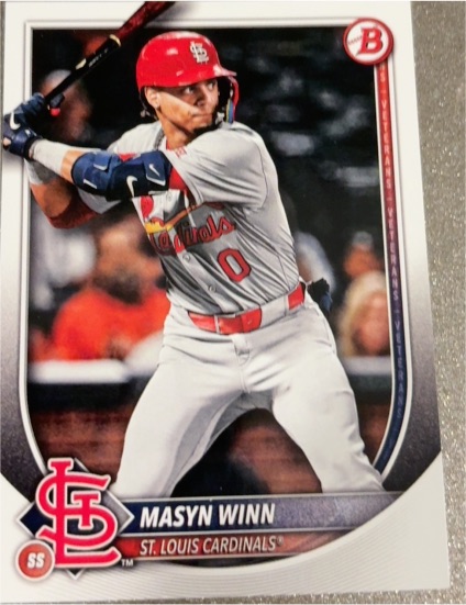 2025 Bowman #100 Masyn Winn — front