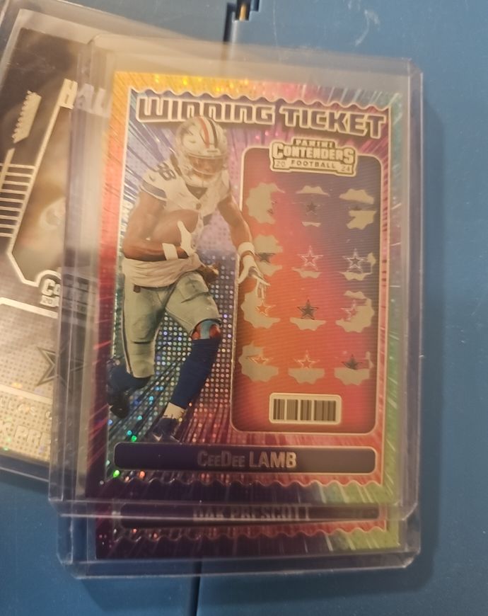 2024 Panini Contenders Winning Ticket #10 CeeDee Lamb — front