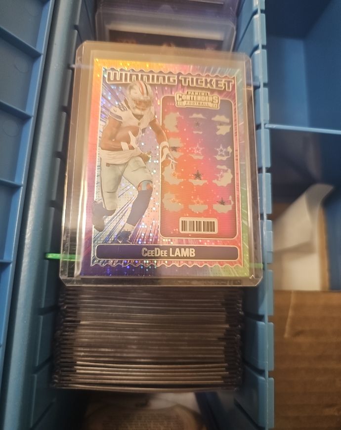 2024 Panini Contenders Winning Ticket CeeDee Lamb — front