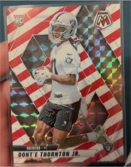 2025 Panini Mosaic #369 Dont'e Thornton Jr. — front