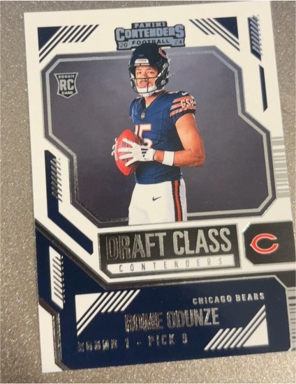 2024 Panini Contenders Draft Class Contenders #13 Rome Odunze — front