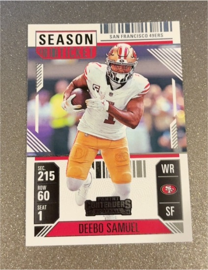 2024 Panini Contenders Season Ticket #87 Deebo Samuel — front