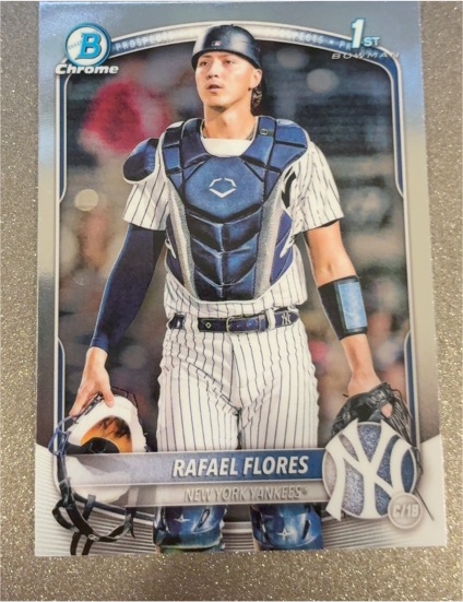 2025 Bowman Chrome Prospects #BCP-34 Rafael Flores — front