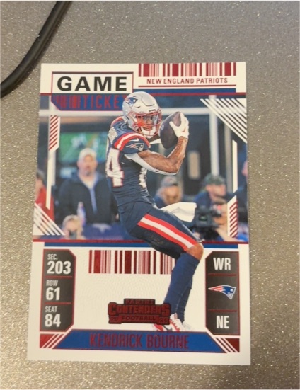 2024 Panini Contenders #69 Kendrick Bourne — front