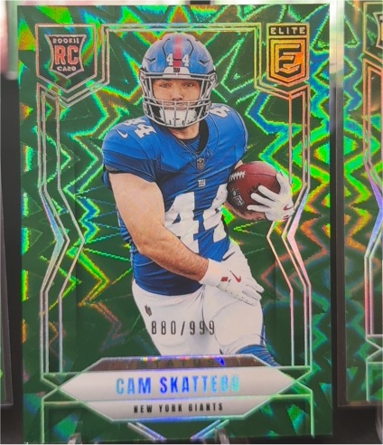 2023 Donruss Elite #880 Cam Skattebo — front