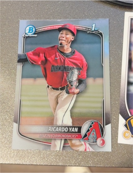 2025 Bowman Chrome Prospects #BCP-31 Ricardo Yan — front
