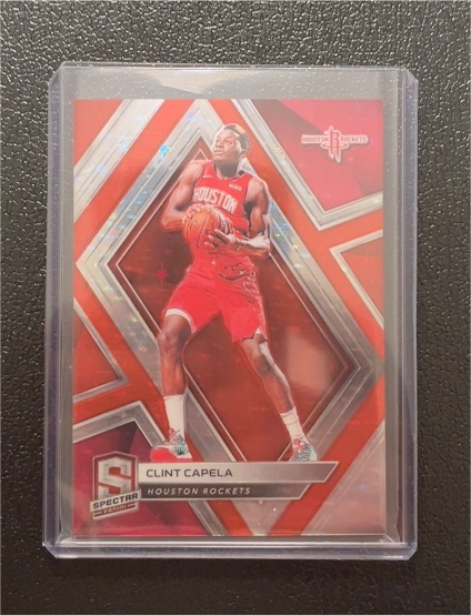 2018-19 Panini Spectra #31 Clint Capela — front