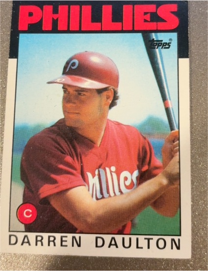 1986 Topps #264 Darren Daulton — front