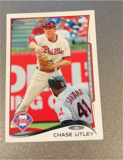2014 Topps #502 Chase Utley — front