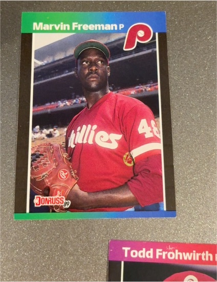 1989 Donruss #631 Marvin Freeman — front