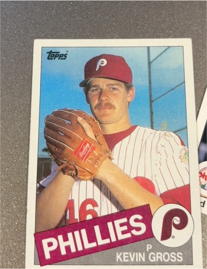 1985 Topps #584 Kevin Gross — front