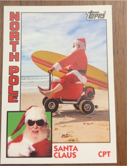 2025 Topps Holiday #TSA-84 Santa Claus — front