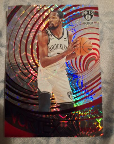 2022-23 Panini Revolution #17 Kevin Durant Vortex Fractal — front
