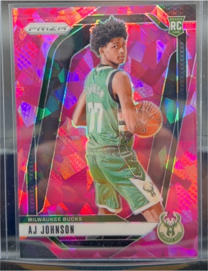 2024-25 Panini Prizm #251 AJ Johnson — front