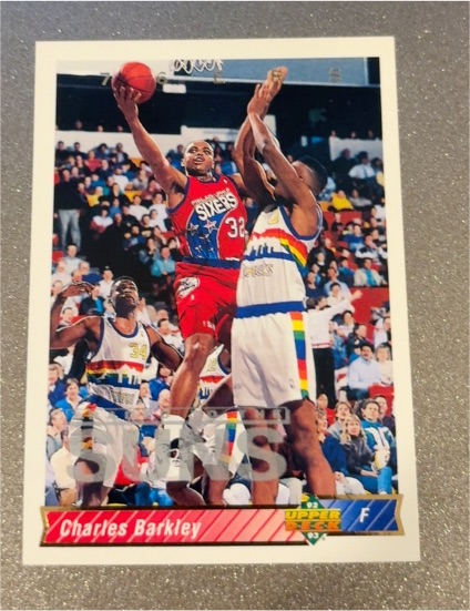 1992-93 Upper Deck #26 Charles Barkley — front