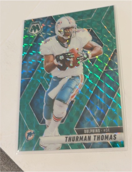 2020 Panini Mosaic #34 Thurman Thomas — front