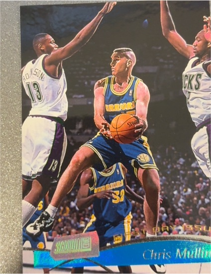 1997-98 Stadium Club #11 Chris Mullin — front