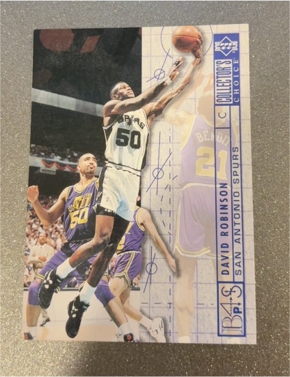 1994-95 Upper Deck Collector's Choice #395 David Robinson — front