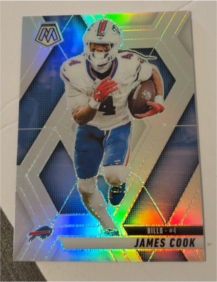 2025 Panini Mosaic #201 James Cook — front