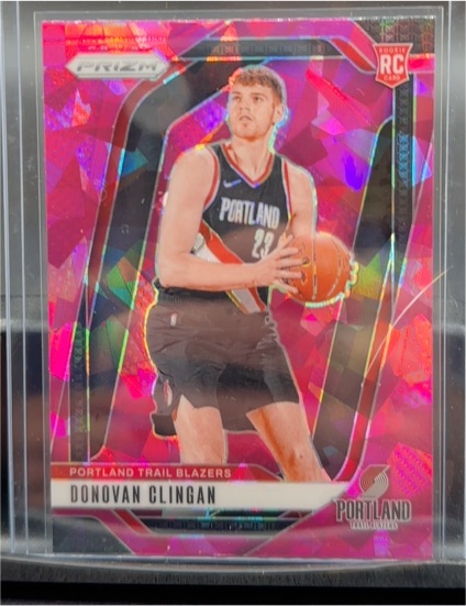 2024-25 Panini Prizm #221 Donovan Clingan — front
