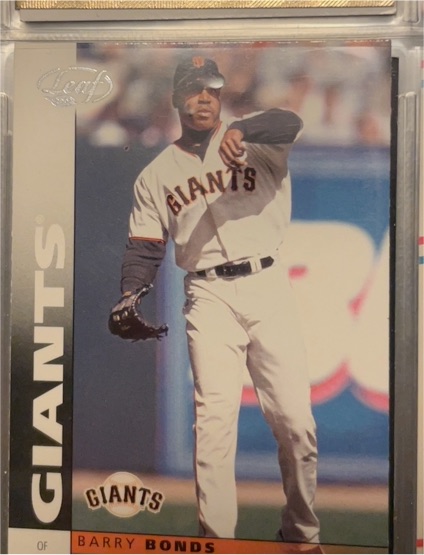 2002 Leaf #137 Barry Bonds — front