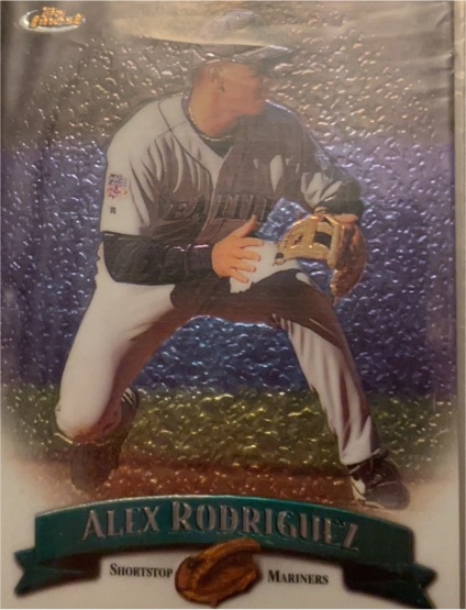1998 Topps Finest #157 Alex Rodriguez — front