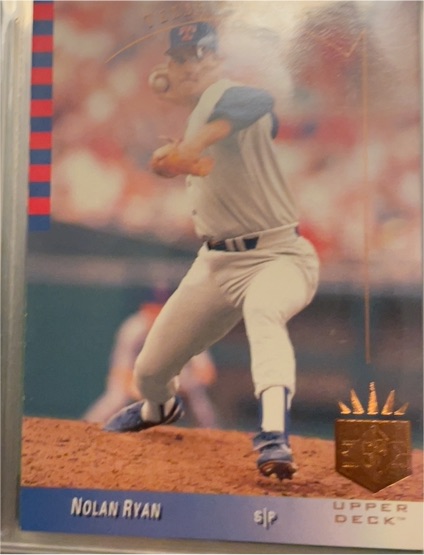 1993 Upper Deck SP #198 Nolan Ryan — front