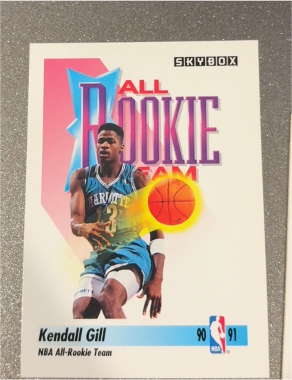 1991-92 SkyBox #321 Kendall Gill — front