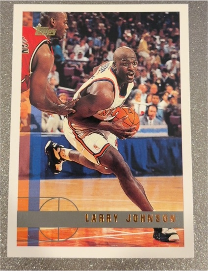 1997-98 Topps #164 Larry Johnson — front
