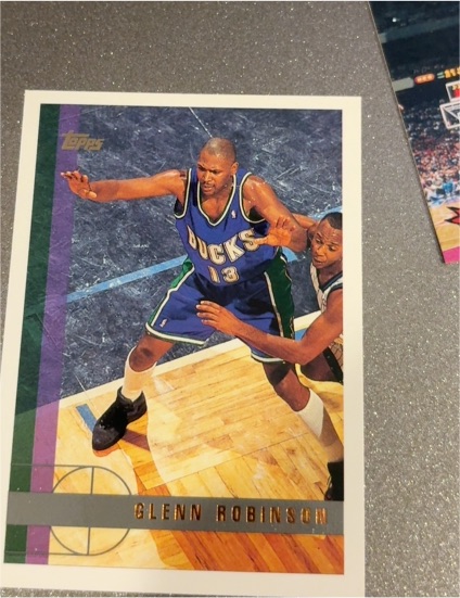 1997 Topps #140 Glenn Robinson — front
