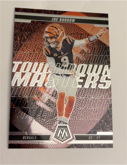 2025 Panini Mosaic Touchdown Masters #3 Joe Burrow — front