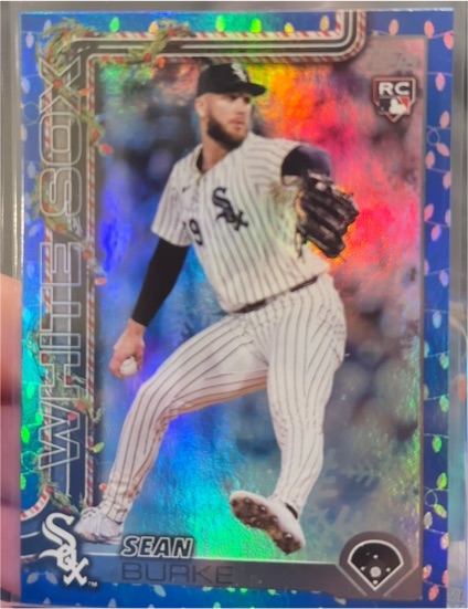 2025 Topps Holiday #H106 Sean Burke — front
