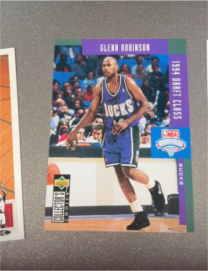 1994-95 Upper Deck Collector's Choice #407 Glenn Robinson — front