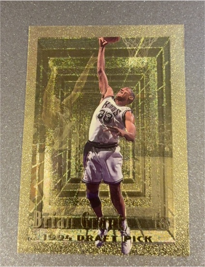 1994-95 Topps Embossed #108 Brian Grant — front