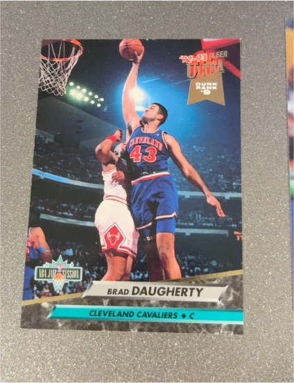 1992-93 Fleer Ultra #209 Brad Daugherty — front