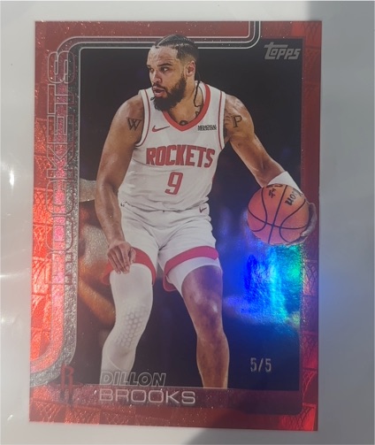 2025-26 Topps #181 Dillon Brooks — front