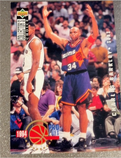 1994-95 Upper Deck Collector's Choice #199 Charles Barkley — front