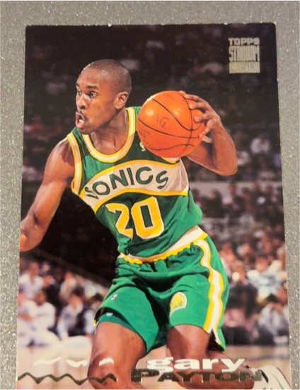 1993-94 Topps Stadium Club #196 Gary Payton — front