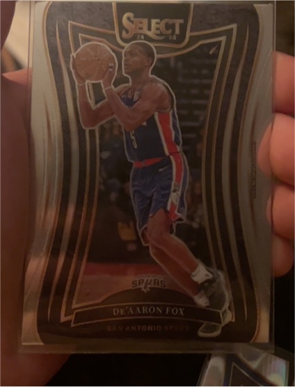 2024-25 Panini Select #336 De'Aaron Fox — front