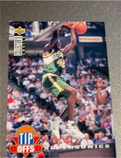 1994-95 Collector's Choice #190 Shawn Kemp Seattle Supersonics — front