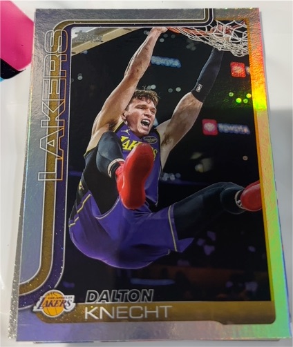 2025-26 Topps #153 Dalton Knecht — front
