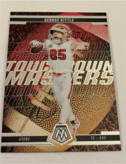 2025 Panini Mosaic Touchdown Masters #TM-14 George Kittle — front