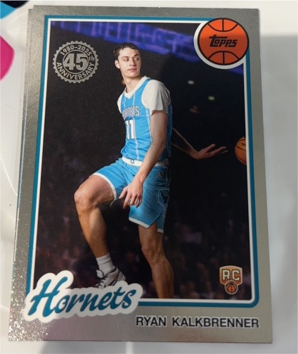 2025-26 Topps Basketball #80BK-77 Ryan Kalkbrenner — front