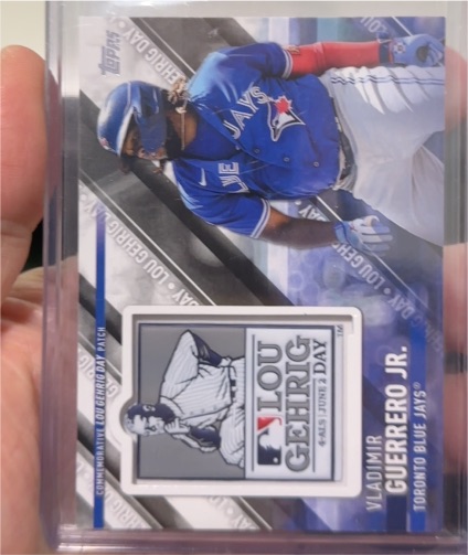 2022 Topps Update Special Event Patch #SEP-VG Vladimir Guerrero Jr. — front